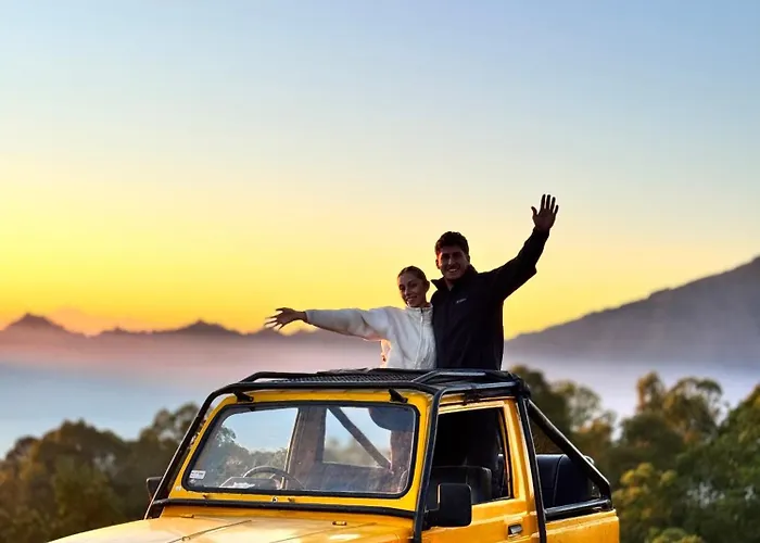Mount Batur Jeep Sunrise Tour With Photographer And Optional Exclusive Packages Campo de lujo Bangli