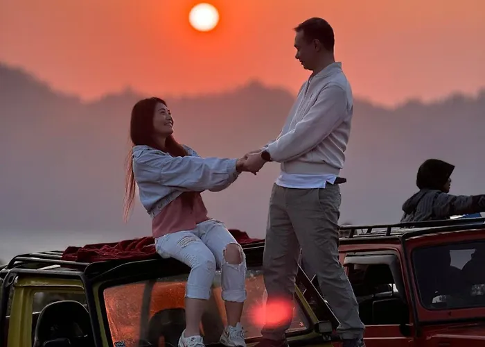 Campo de lujo Mount Batur Jeep Sunrise Tour With Photographer And Optional Exclusive Packages *